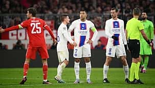 Mbappe ve Messi'den veda