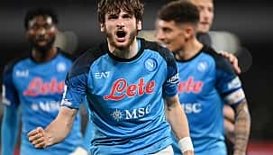 Napoli kazandı, Kvaratskhelia'dan muhteşem gol geldi