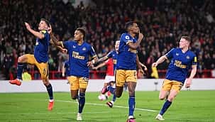 Newcastle 90+3'de 3 puanı kaptı