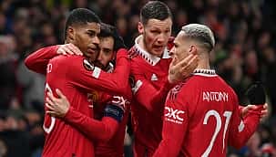 Weghorst attı, MANU farklı kazandı