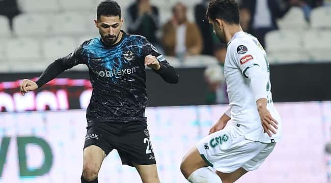 Adana Demirspor 10 kişiyle kazandı