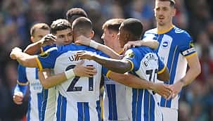 Brighton'dan tarihi zafer! İlk kez 6 gollü galibiyet
