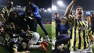 Fenerbahçe'de 2. gol sonrası çılgın sevinç! İşte o anlar