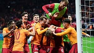 Galatasaray'da çılgın 3 puan sevinci! İşte o anlar