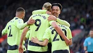 Haaland atıyor, City kazanıyor