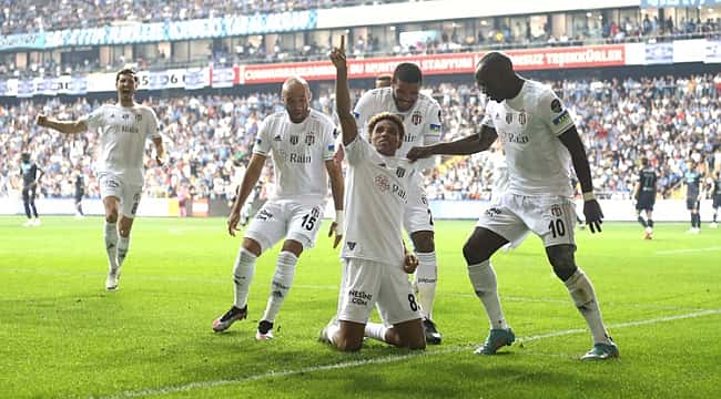 Beşiktaş 4 golle döndü