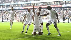 Beşiktaş 4 golle döndü