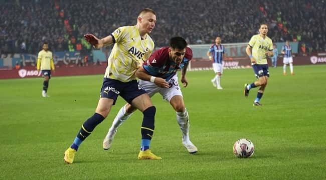 Fenerbahçe - Trabzonspor muhtemel 11'ler