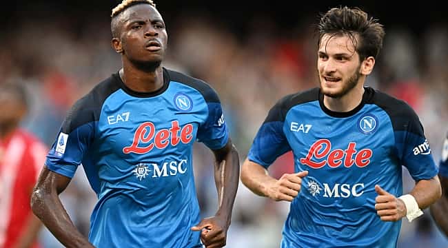 Napoli'de zaferi iki mimarı; Osimhen & Kvaratskhelia