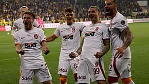Süper Lig'de şampiyon Galatasaray