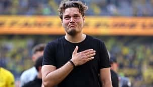 Dortmund yıkıldı, Terzic gözyaşlarını tutamadı