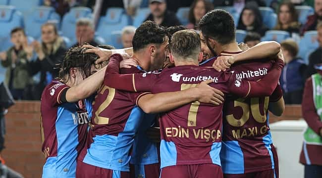 Trabzonspor farklı kazandı!