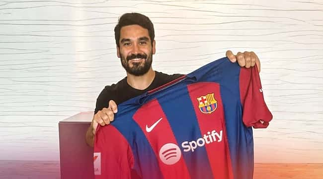 İlkay Gündoğan Barcelona'da