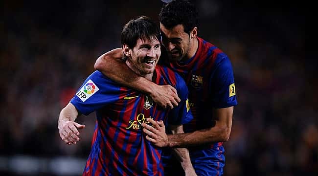Messi ve Busquets, tekrardan bir arada!