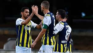 Fenerbahçe'den 5 gollü prova! Dzeko'dan 2 gol