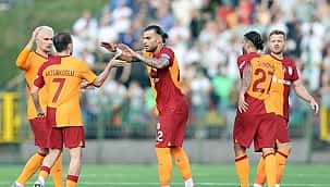 Galatasaray Litvanya'da neler yaşadı? Maçın kareleri