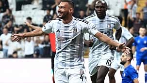 Vodafone Park'ta goller, sevinçler! İşte o anlar