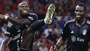 Aboubakar'ın ilginç gol sevinci! İşte gecenin kareleri