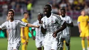 Beşiktaş Kiev zaferini böyle kutladı! İşte o anlar...