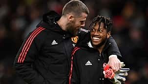 De Gea için Fred devrede!
