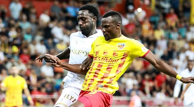 Kayserispor evinde kayıpsız
