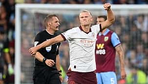 Man. City Haaland ile kaldığı yerden devam