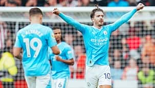 Manchester City 3'te 3 yaptı
