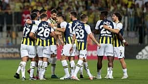 Olaylı maçta Fenerbahçe şov