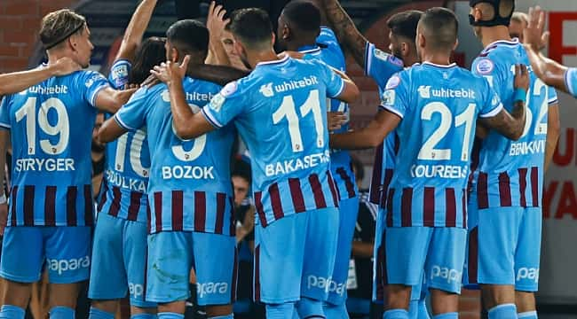 Trabzonspor tek golle başladı