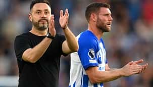 De Zerbi ve Brighton, MANU'yu yıktı