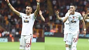 Maç sonu Hakim Ziyech'ten üçlü!