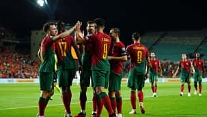Portekiz'den 9 gol! İşte kare kare tarihe geçen maç