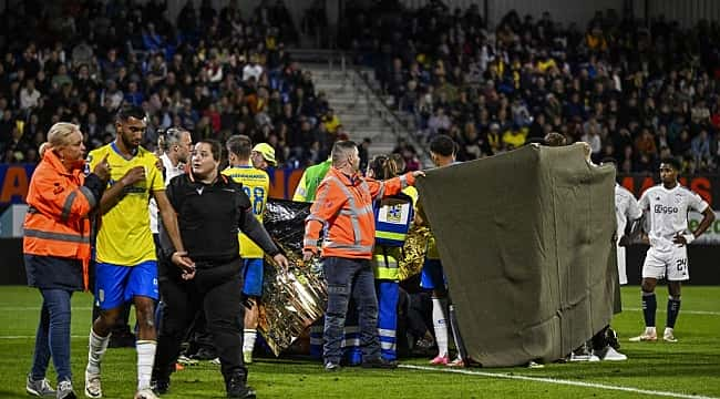 Ajax maçında korkutan pozisyon!