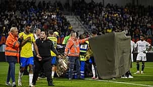 Ajax maçında korkutan pozisyon!