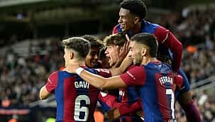Barcelona, 17 yaşındaki yıldızı ile 3 puanı kaptı