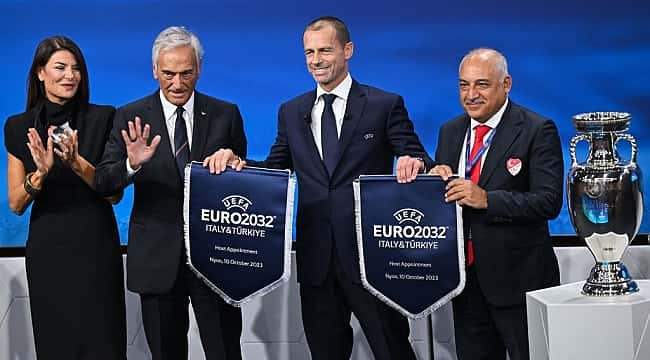 EURO2032'ye ev sahibi olduk