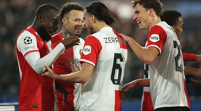 Feyenoord, Lazio'yu 3 golle geçti, avantajı kaptı