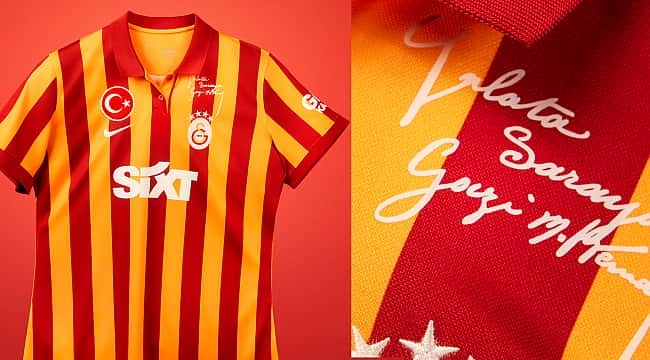 Galatasaray'dan Cumhuriyet'in 100. yılı anısına özel forma