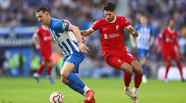 Liverpool, Brighton'daki geri dönüşü 1 puana yetti