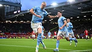 Old Trafford'da Haaland şov!
