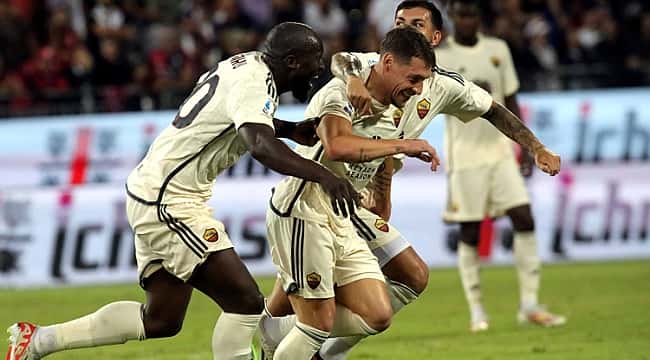 Roma, Cagliari'ye acımadı! Bu kez golcüler sahnede...