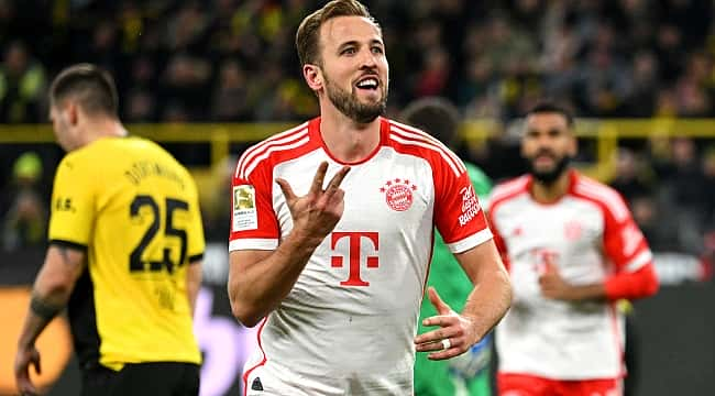 Dev derbide zafer Bayern'in oldu! Kane şov yaptı