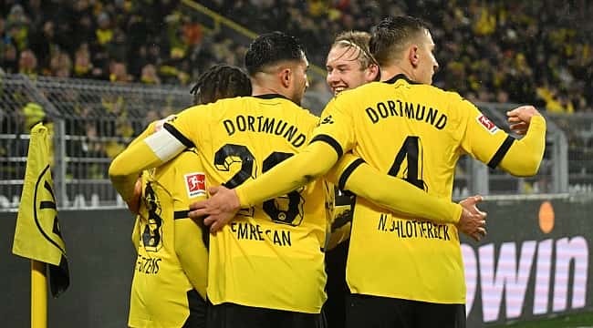 Dortmund'dan muhteşem geri dönüş; 4 gollü zafer