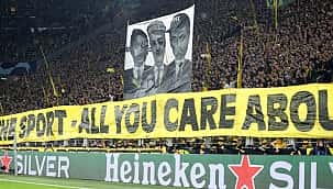 Dortmund taraftarı UEFA'ya acımadı!
