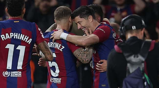 Lewandowski sahneye çıktı, Barcelona geri döndü