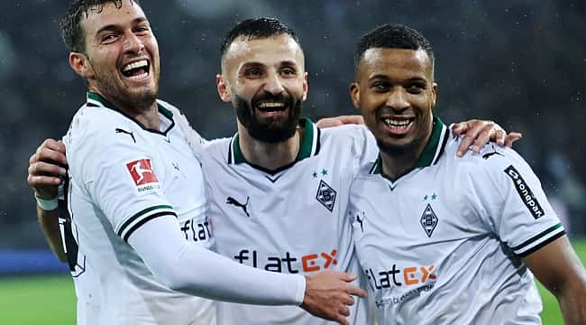 M'Gladbach dört golle kazandı