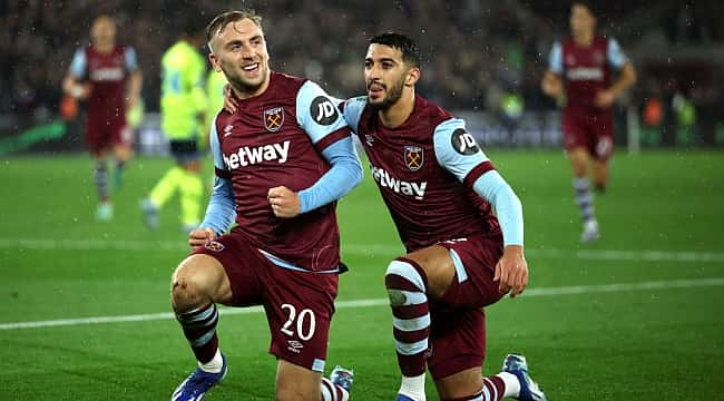 West Ham, Arsenal'i 3 golle kupanın dışında bıraktı