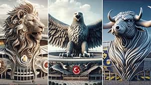 Yapay zekadan Süper Lig için özel stadyumlar