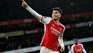 Arsenal haftayı lider kapattı