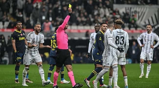 Derbinin hakemine ceza!